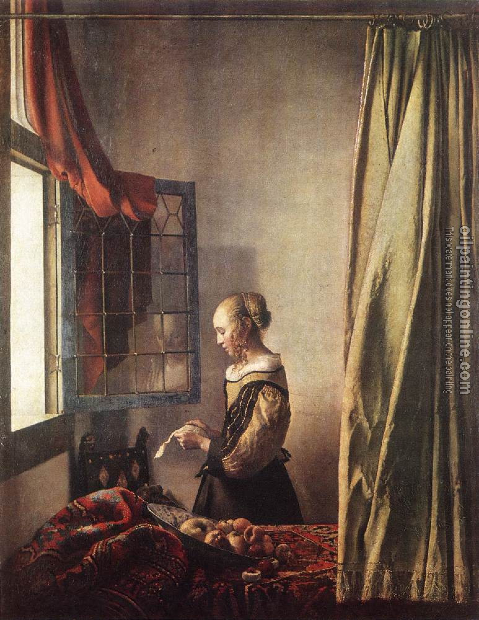 Vermeer, Jan - Girl Reading a Letter at an Open Window
